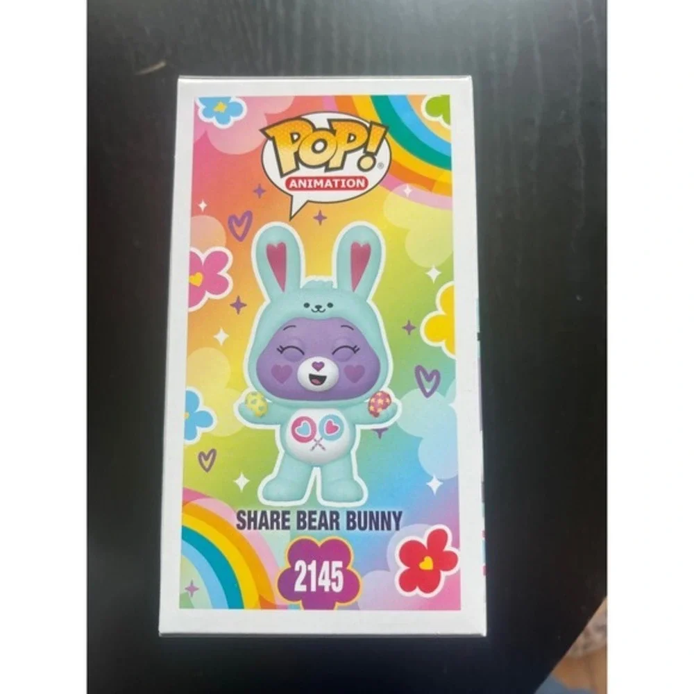 NEW - Funko Pop Animation Care Bears Share Bear Bunny 2145‎ Vinyl Figure